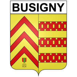 Busigny Sticker wappen, gelsenkirchen, augsburg, klebender aufkleber