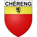 Chéreng 59 ville Stickers blason autocollant adhésif