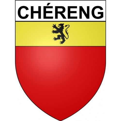 Chéreng Sticker wappen, gelsenkirchen, augsburg, klebender aufkleber