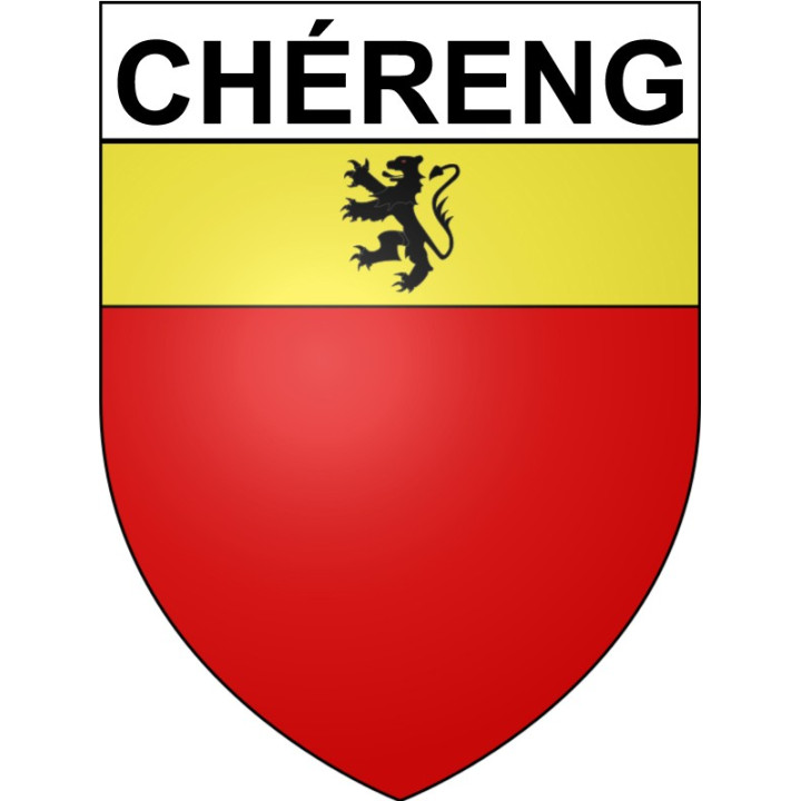 Chéreng Sticker wappen, gelsenkirchen, augsburg, klebender aufkleber