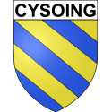 Adesivi stemma Cysoing adesivo