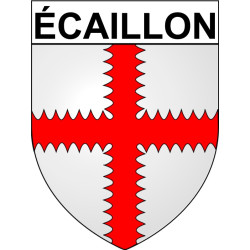 écaillon Sticker wappen, gelsenkirchen, augsburg, klebender aufkleber
