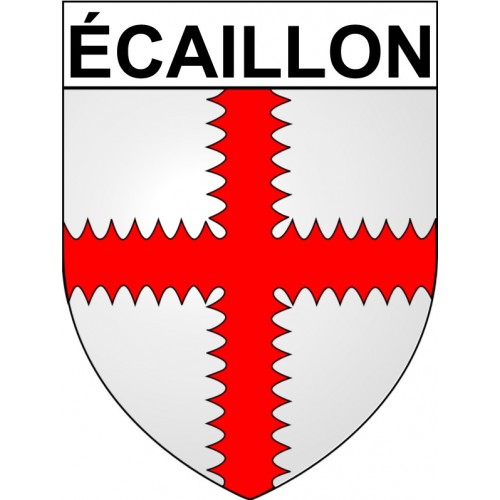 Stickers coat of arms écaillon adhesive sticker