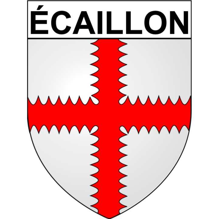 écaillon Sticker wappen, gelsenkirchen, augsburg, klebender aufkleber