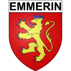 Emmerin Sticker wappen, gelsenkirchen, augsburg, klebender aufkleber