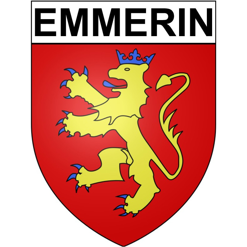 Emmerin Sticker wappen, gelsenkirchen, augsburg, klebender aufkleber