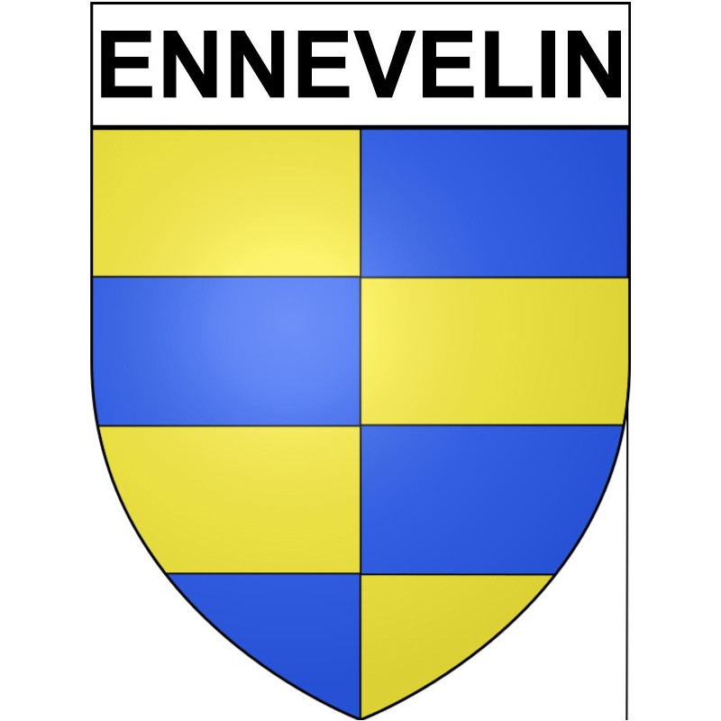 Adesivi stemma Ennevelin adesivo