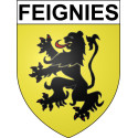 Adesivi stemma Feignies adesivo