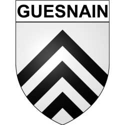 Guesnain Sticker wappen, gelsenkirchen, augsburg, klebender aufkleber