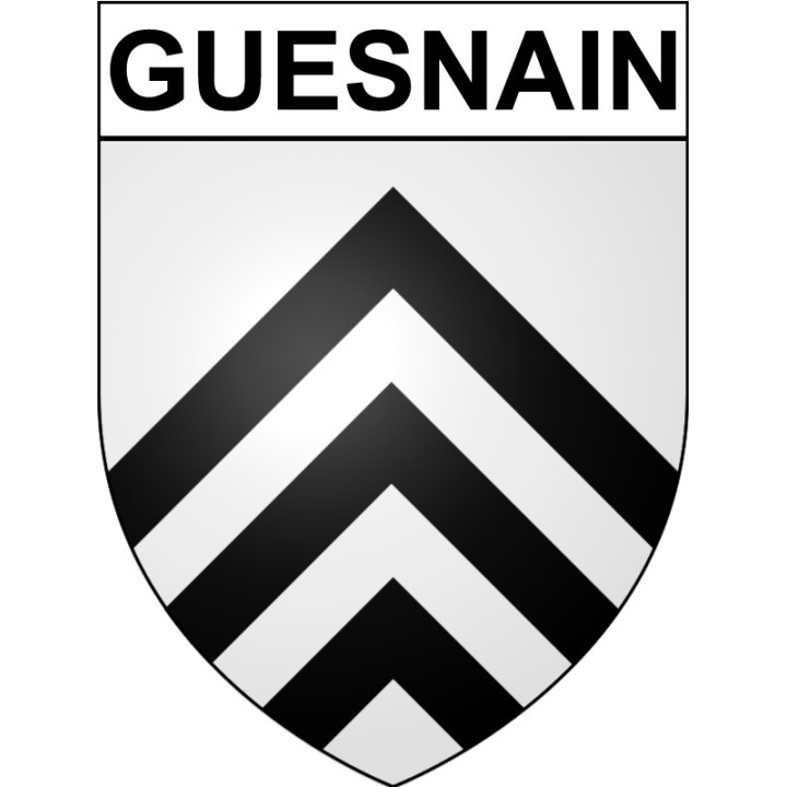 Guesnain Sticker wappen, gelsenkirchen, augsburg, klebender aufkleber