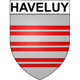 Stickers coat of arms Haveluy adhesive sticker