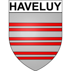 Haveluy Sticker wappen, gelsenkirchen, augsburg, klebender aufkleber