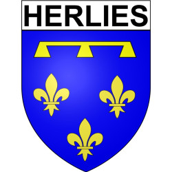Herlies Sticker wappen, gelsenkirchen, augsburg, klebender aufkleber