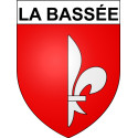 Stickers coat of arms La-Bassée adhesive sticker