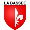 La-Bassée 59 ville Stickers blason autocollant adhésif