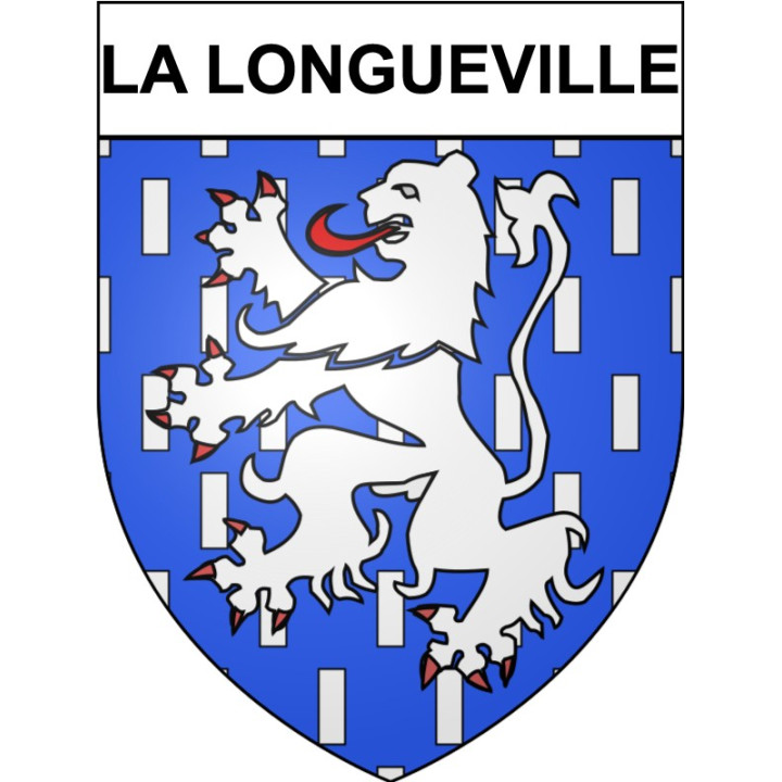 La Longueville 59 ville Stickers blason autocollant adhésif