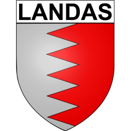 Stickers coat of arms Landas adhesive sticker