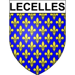 Lecelles Sticker wappen, gelsenkirchen, augsburg, klebender aufkleber