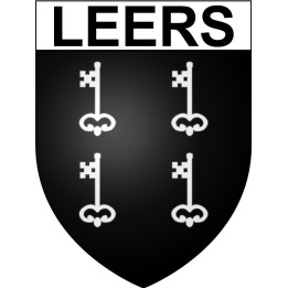 Stickers coat of arms Leers adhesive sticker