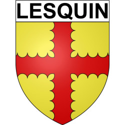 Lesquin Sticker wappen, gelsenkirchen, augsburg, klebender aufkleber