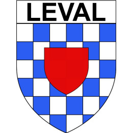 Leval Sticker wappen, gelsenkirchen, augsburg, klebender aufkleber