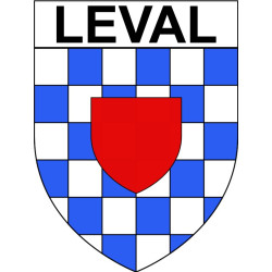 Leval Sticker wappen, gelsenkirchen, augsburg, klebender aufkleber