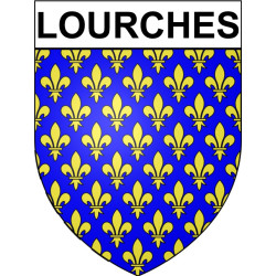 Lourches Sticker wappen, gelsenkirchen, augsburg, klebender aufkleber