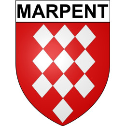 Stickers coat of arms Marpent adhesive sticker