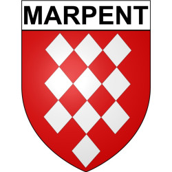 Marpent Sticker wappen, gelsenkirchen, augsburg, klebender aufkleber