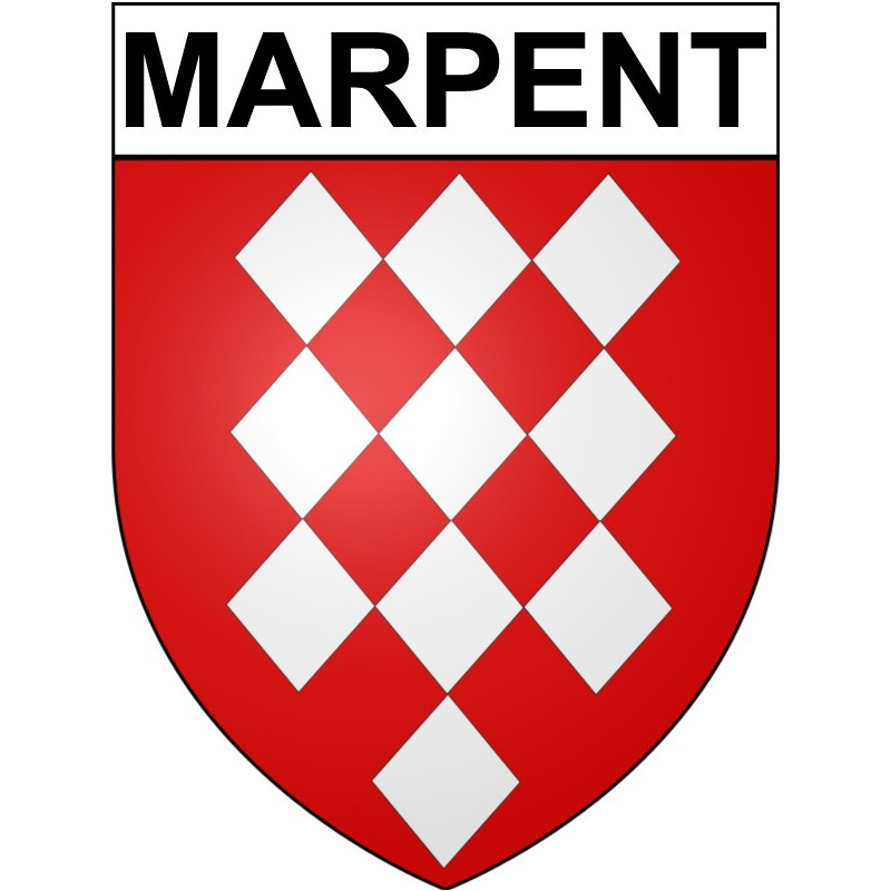 Marpent Sticker wappen, gelsenkirchen, augsburg, klebender aufkleber