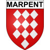 Stickers coat of arms Marpent adhesive sticker