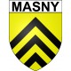 Stickers coat of arms Masny adhesive sticker