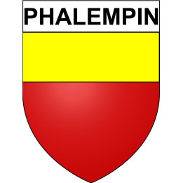 Phalempin Sticker wappen, gelsenkirchen, augsburg, klebender aufkleber