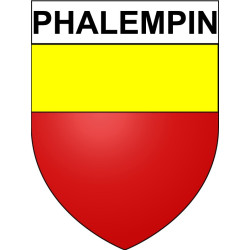 Phalempin Sticker wappen, gelsenkirchen, augsburg, klebender aufkleber