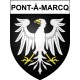 Adesivi stemma Pont-à-Marcq adesivo