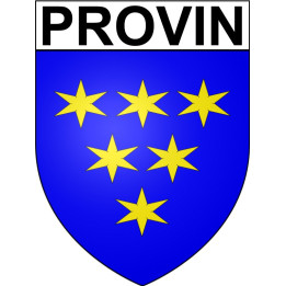 Provin 59 ville Stickers blason autocollant adhésif