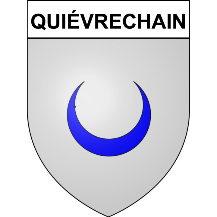 Quiévrechain 59 ville Stickers blason autocollant adhésif