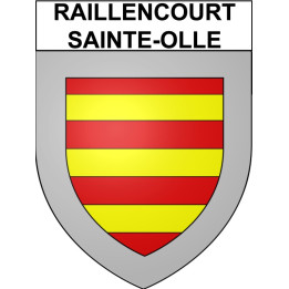 Raillencourt-Sainte-Olle 59 ville Stickers blason autocollant adhésif