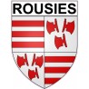 Rousies 59 ville Stickers blason autocollant adhésif