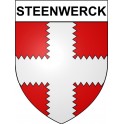 Steenwerck Sticker wappen, gelsenkirchen, augsburg, klebender aufkleber