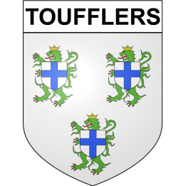 Stickers coat of arms Toufflers adhesive sticker