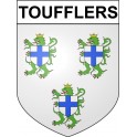 Adesivi stemma Toufflers adesivo