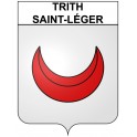 Trith-Saint-Léger Sticker wappen, gelsenkirchen, augsburg, klebender aufkleber