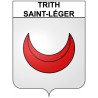 Trith-Saint-Léger Sticker wappen, gelsenkirchen, augsburg, klebender aufkleber