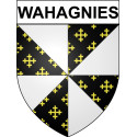 Wahagnies 59 ville Stickers blason autocollant adhésif