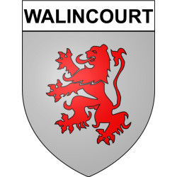 Walincourt 59 ville Stickers blason autocollant adhésif
