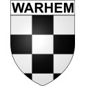 Adesivi stemma Warhem adesivo