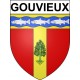 Gouvieux 60 ville Stickers blason autocollant adhésif