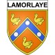 Lamorlaye 60 ville Stickers blason autocollant adhésif