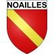 Noailles 60 ville Stickers blason autocollant adhésif